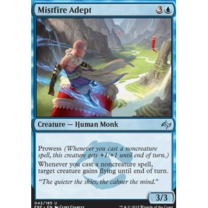 Magic löskort: Fate Reforged: Mistfire Adept