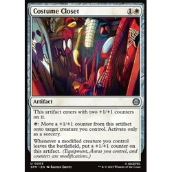 Magic löskort: Magic: the Gathering: Marvel's Spider-Man: Costume Closet (Foil)