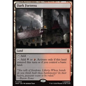 Magic löskort: Marvel Super Heroes: Dark Fortress (Foil)