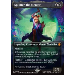 Magic löskort: Commander: Teenage Mutant Ninja Turtles: Splinter, the Mentor