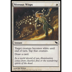 Magic löskort: Shadowmoor Niveous Wisps