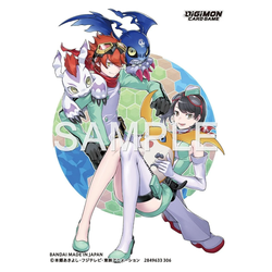 Digimon Card Game: Official Sleeves 03 - Dan Yuki & Kanan Yuki
