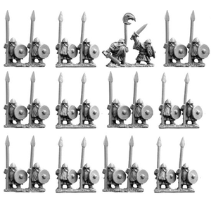 Dwarfs with Spears (10mm Fantasy)