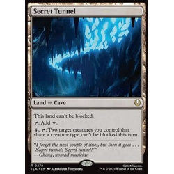 Magic löskort: Avatar: The Last Airbender: Secret Tunnel (Foil)