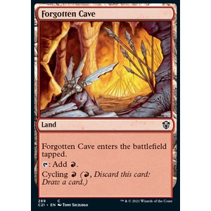 Magic Löskort: Commander: Strixhaven: Forgotten Cave