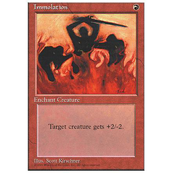 Magic löskort: 4th Edition: Immolation