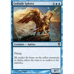 Magic löskort: Worldwake: Goliath Sphinx