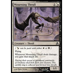 Magic löskort: Guildpact: Mourning Thrull