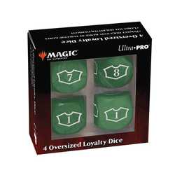 Ultra Pro Deluxe 22mm Loyalty Dice Forest Green for Magic the Gathering