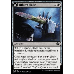 Magic löskort: The Lost Caverns of Ixalan: Tithing Blade // Consuming Sepulcher