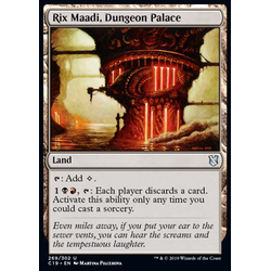 Magic löskort: Commander 2019: Rix Maadi, Dungeon Palace