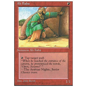 Magic löskort: 4th Edition: Ali Baba