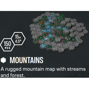 Lorescape Modular Hex-terrain Biome Set: Mountains