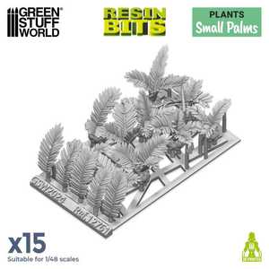 Green Stuff World: Small Palms Set - 3D Printed