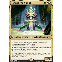 Magic löskort: Commander 2018: Tuvasa the Sunlit (Foil)