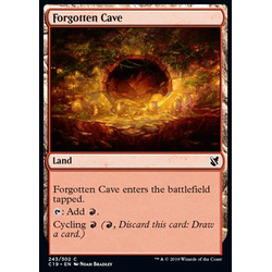 Magic löskort: Commander 2019: Forgotten Cave