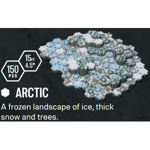 Lorescape Modular Hex-terrain Biome Set: Arctic
