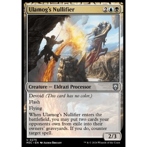 Magic löskort: Commander: Modern Horizons 3: Ulamog's Nullifier