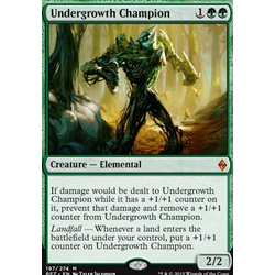 Magic löskort: Battle for Zendikar: Undergrowth Champion