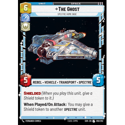 Star Wars: Unlimited Löskort: Spark of Rebellion: The Ghost, Spectre Home Base