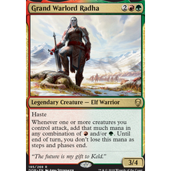 Magic löskort: Dominaria: Grand Warlord Radha