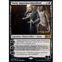 Magic löskort: Core Set 2020: Sorin, Imperious Bloodlord (Foil)