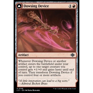 Magic löskort: The Lost Caverns of Ixalan: Dowsing Device // Geode Grotto