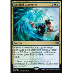 Magic löskort: Secrets of Strixhaven: Applied Geometry (Foil)