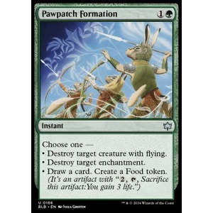 Magic löskort: Bloomburrow: Pawpatch Formation