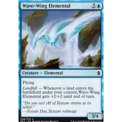 Magic löskort: Battle for Zendikar: Wave-Wing Elemental