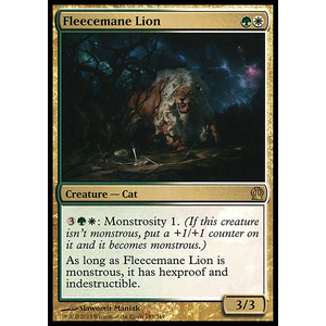 Magic löskort: Theros: Fleecemane Lion