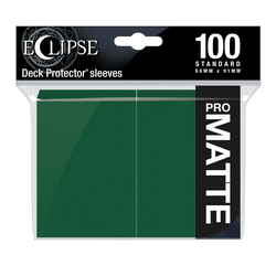 Card Sleeves Standard Pro-Matte Eclipse Forest Green 66x91mm (100) (Ultra Pro)