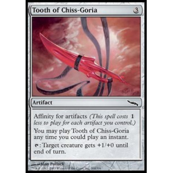 Magic löskort: Mirrodin: Tooth of Chiss-Goria
