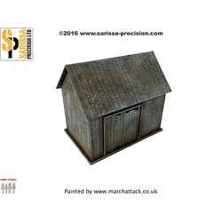 Russian village outhouse / barn  (28mm)