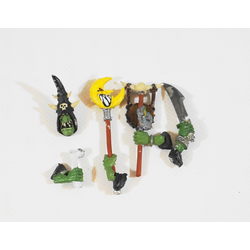 Orcs & Goblins: Night Goblin Command group Bits (Metall)