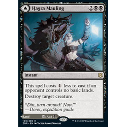 Magic löskort: Zendikar Rising: Hagra Mauling // Hagra Broodpit