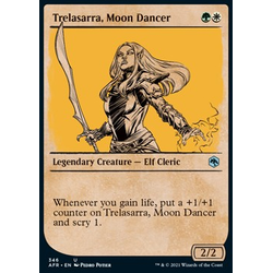 Magic löskort: Adventures in the Forgotten Realms: Trelasarra, Moon Dancer (alternative art)