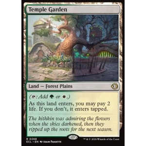 Magic löskort: Lorwyn Eclipsed: Temple Garden