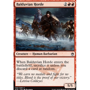 Magic löskort: Masters 25: Balduvian Horde