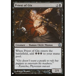 Magic löskort: The List: Priest of Gix