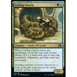 Magic löskort: Double Masters 2022: Coiling Oracle