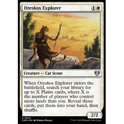 Magic löskort: Commander Masters: Oreskos Explorer
