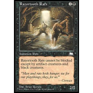 Magic löskort: Weatherlight: Razortooth Rats