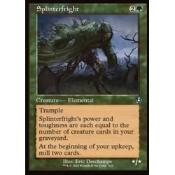 Magic löskort: Magic: Innistrad Remastered: Splinterfright (alternative art)