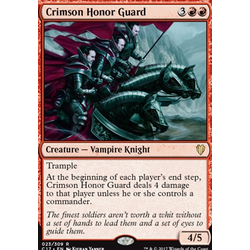 Magic löskort: Commander 2017: Crimson Honor Guard