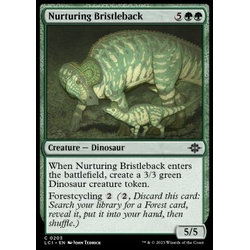 Magic löskort: The Lost Caverns of Ixalan: Nurturing Bristleback (Foil)