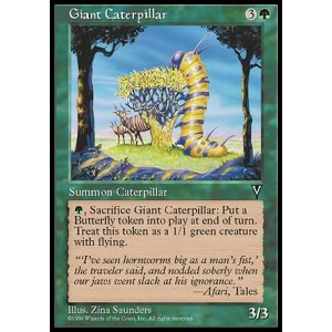 Magic löskort: Visions: Giant Caterpillar