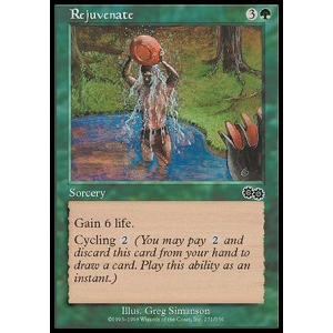 Magic löskort: Urza's Saga: Rejuvenate