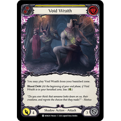 FaB Löskort: Monarch 1st Edition: Void Wraith (Yellow) (Rainbow Foil)