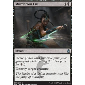 Magic löskort: Khans of Tarkir: Murderous Cut